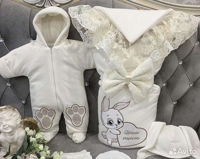 Конверт на выписку для новорожденного