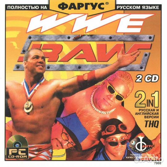 WWE RAW компьютерный диск