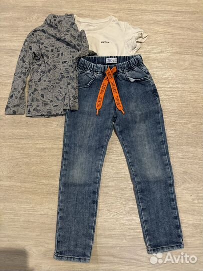 Джинсы и водолазка