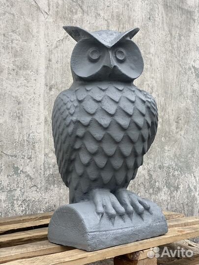 Скульптуры совы, левая и правая