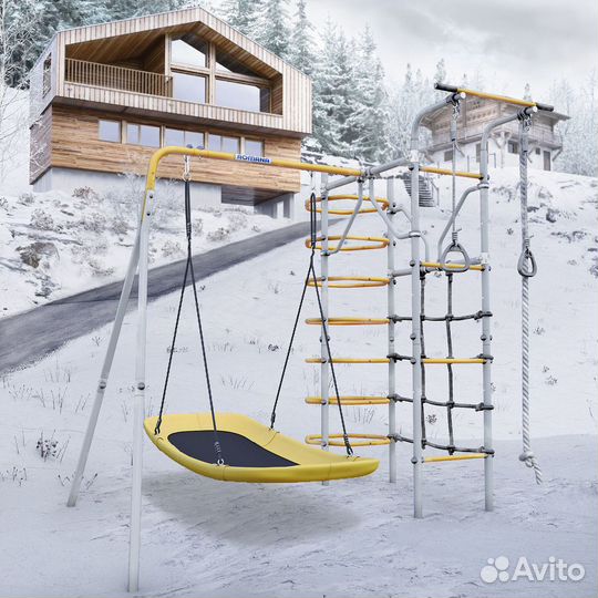 Детский спортивный комплекс для дачи romana Космос