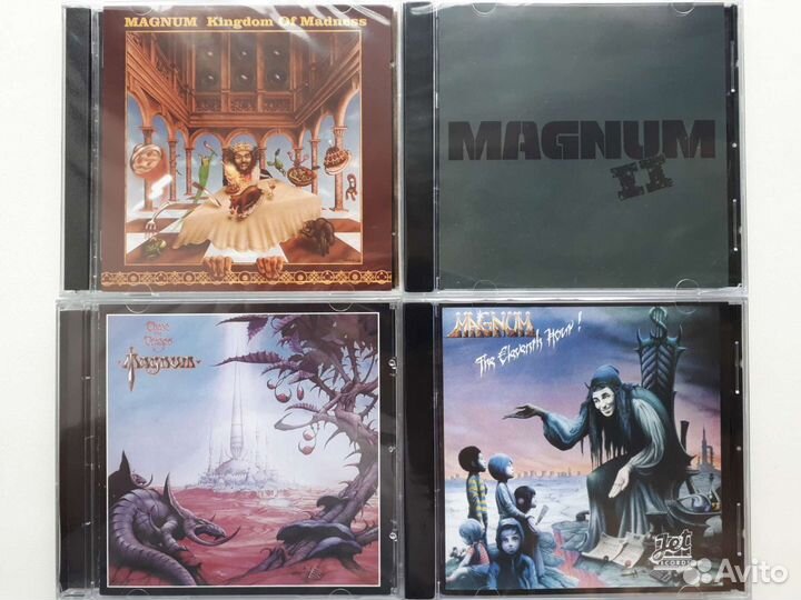 CD диски Magnum, Alcatrazz, Autograph, Badlands