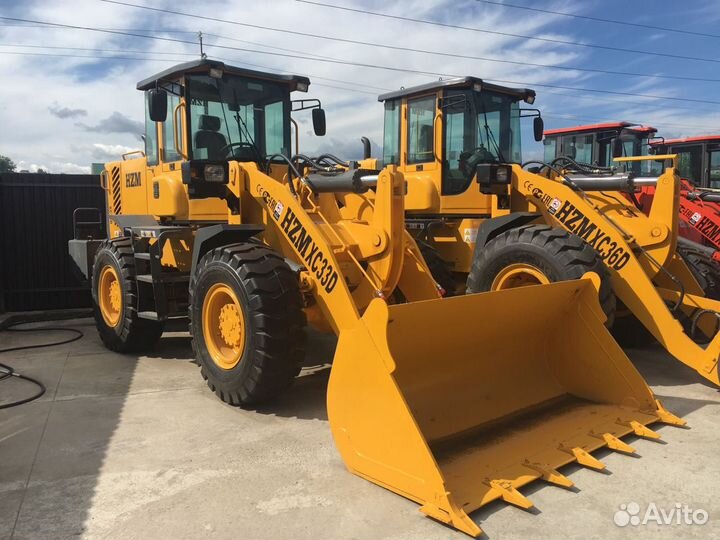 Фронтальный погрузчик HZM XC33D, 2023