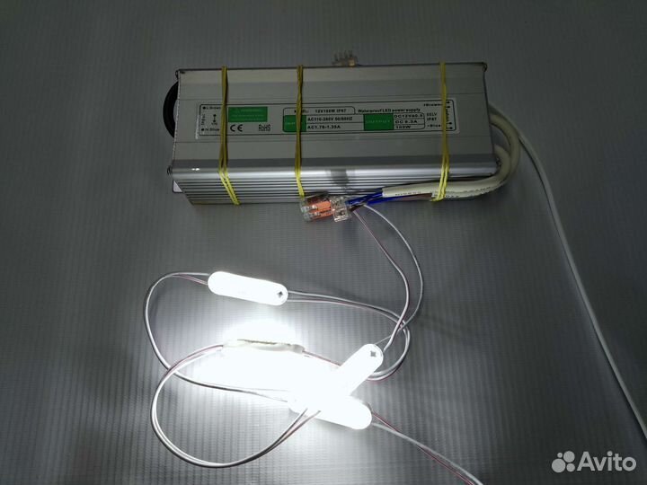 Блок питания 12V. 8,3A. 100W. IP 67