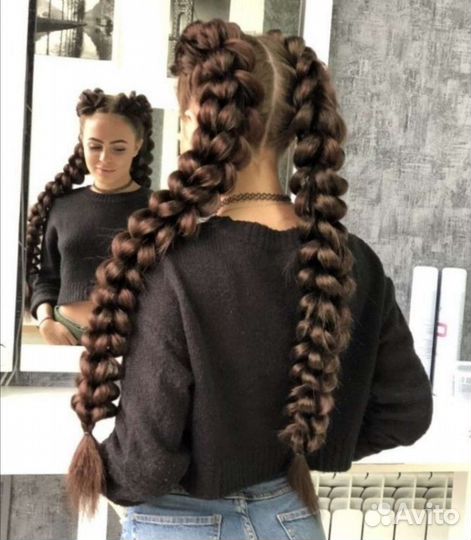 Волосы, съемные косы