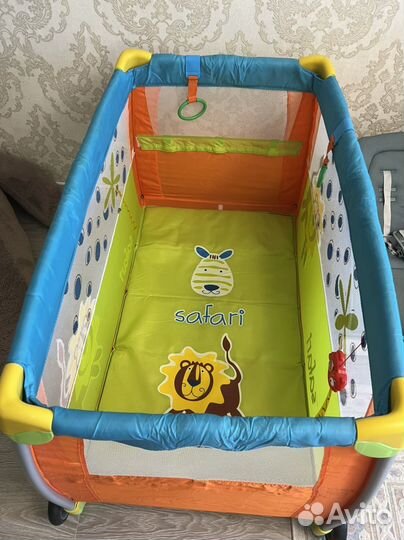 Детская кровать манеж