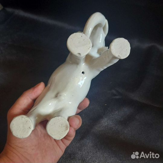Редкая фарфоровая статуэтка Слон