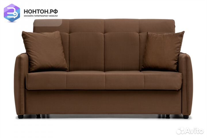 Диван аккордеон Хилтон светло-коричневый