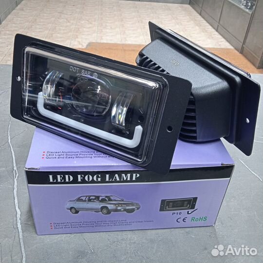 LED птф ваз 2110-15 c дхо
