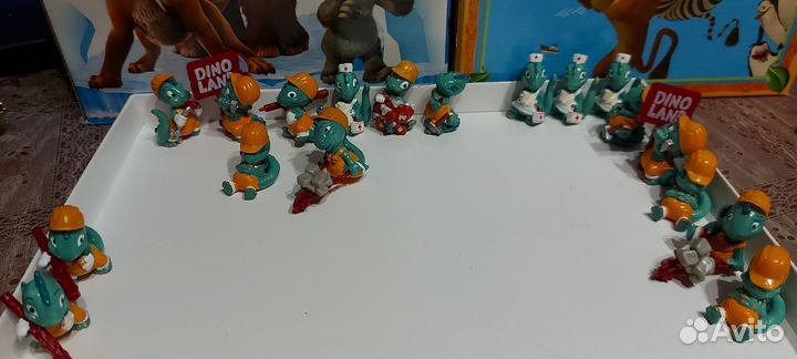 Игрушки из киндера 90х