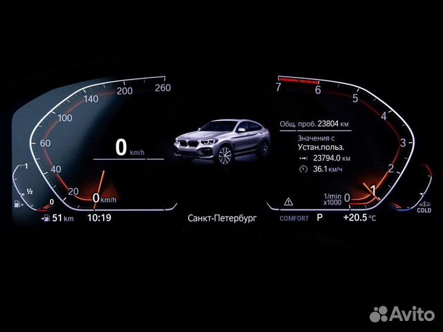 BMW X4 2.0 AT, 2020, 23 800 км объявление продам