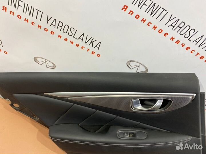 Обшивка двери задняя левая Infiniti Q50 V37