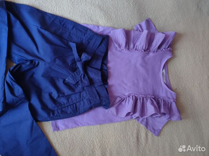 Футболки/топы для девочки, H&M, новые, 134-140