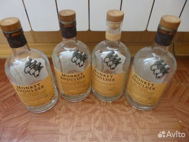 Бутылка (виски, коньяк, вермут, водка) 1 шт