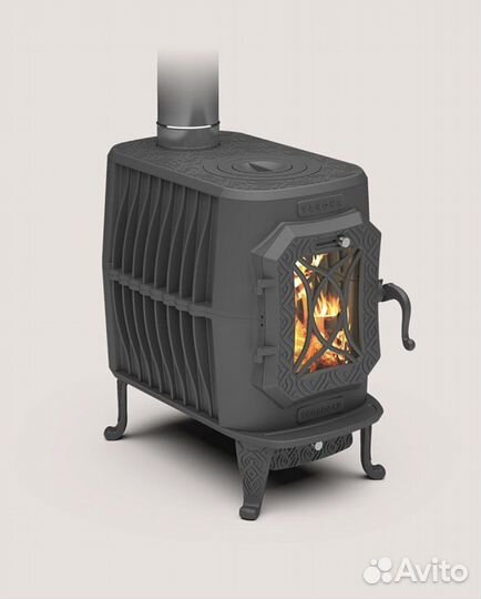 Чугунная печь камин Verona 200