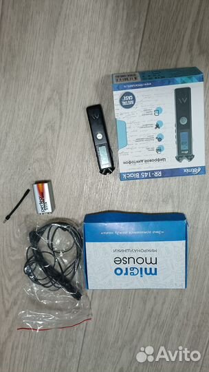 Микро наушник для экзамена, диктофон