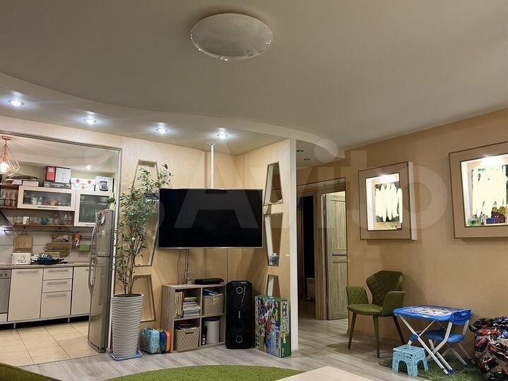 3-к. квартира, 63,5 м², 6/9 эт.