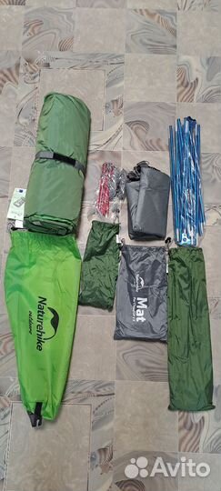 Палатка туристическая 2 местная бу