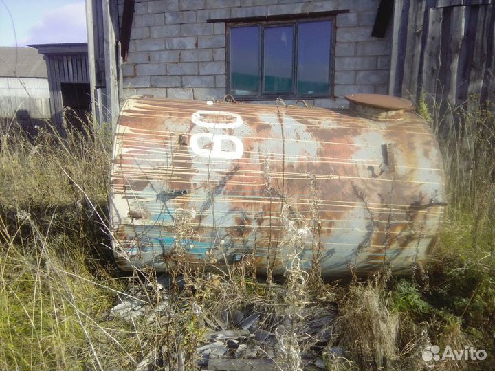 Бочка металлическая б/у