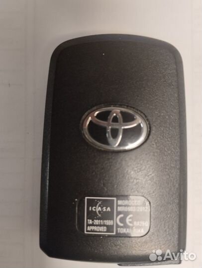 Ключ зажиганияToyota RAV4 Оригинал