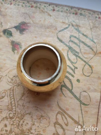 Кугель золотой 2см, для занавесок, гардин