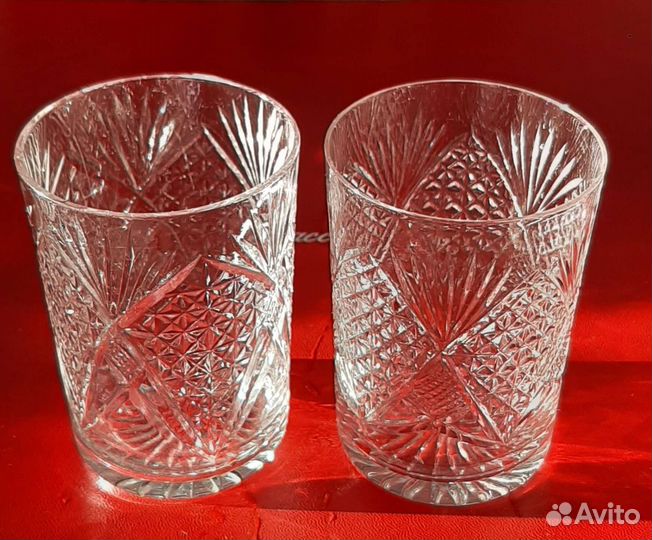 Хрустальные стаканы