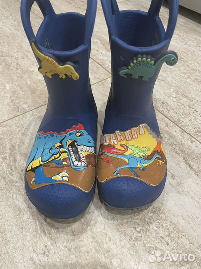 Резиновые сапоги crocs c9