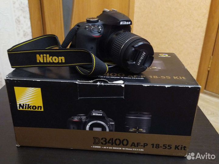 Зеркальный фотоаппарат nikon d3400
