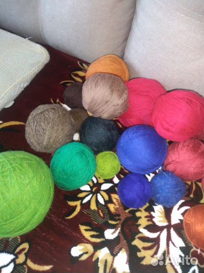 Пряжа шерстяная для вязания