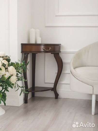 Консоль Угловая Элегант орех арт98235