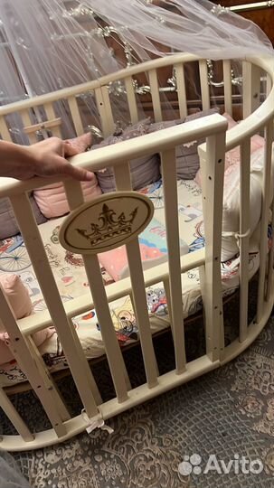 Детская кроватка трансформер 7 в 1