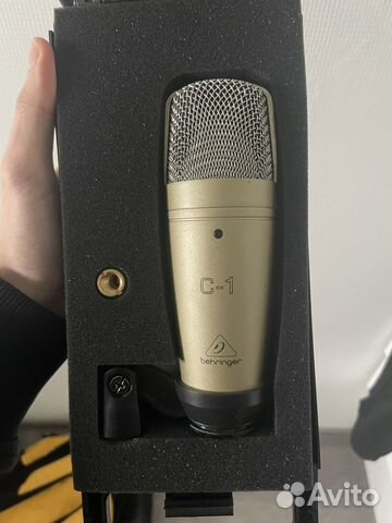Микрофон студийный behringer c1 купить в Москве | Хобби и отдых | Авито
