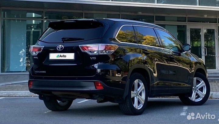 Toyota Highlander 3.5 AT, 2014, 15 500 км