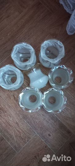 Плафоны для люстры разные