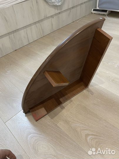 Угловая подставка под монитор цвета venge