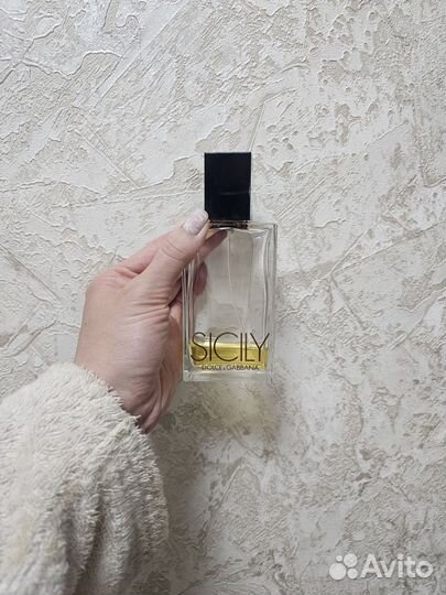 Остаток во флаконе Dolce Gabbana sicily