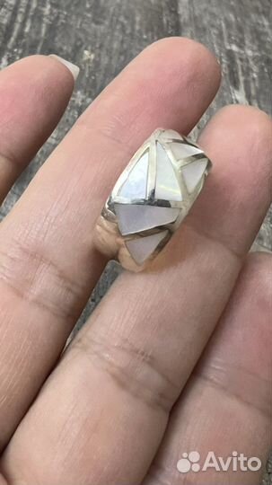 Кольцо серебро женское