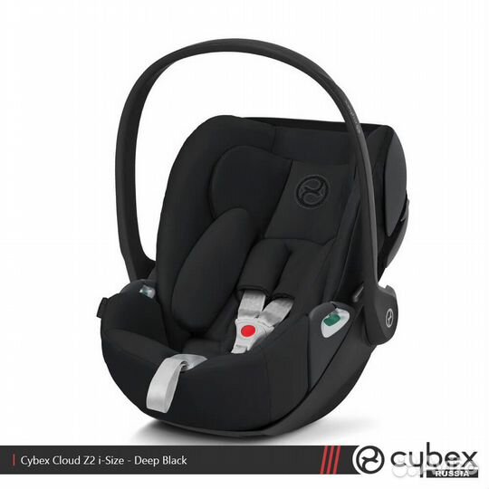 Автолюлька Cybex Cloud Z2 i-Size, Deep Black