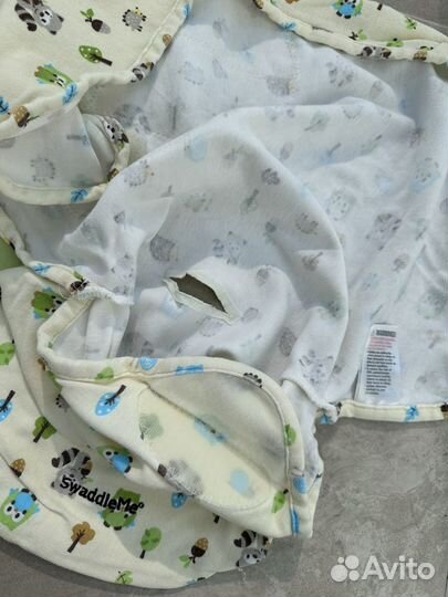 Кокон-пеленки на липучках SwaddleMe 2 шт