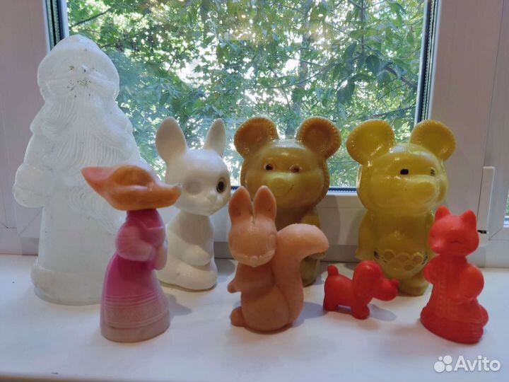 Лот игрушек из СССР