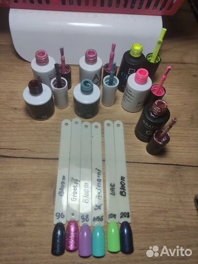 Маникюрный набор гель лаки