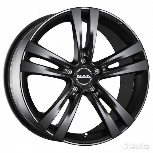 R19 5x114,3 8J ET40 D76 MAK Zenith Matt Black