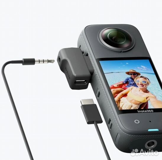 Insta360 X3 Mic Adapter (оригинал)