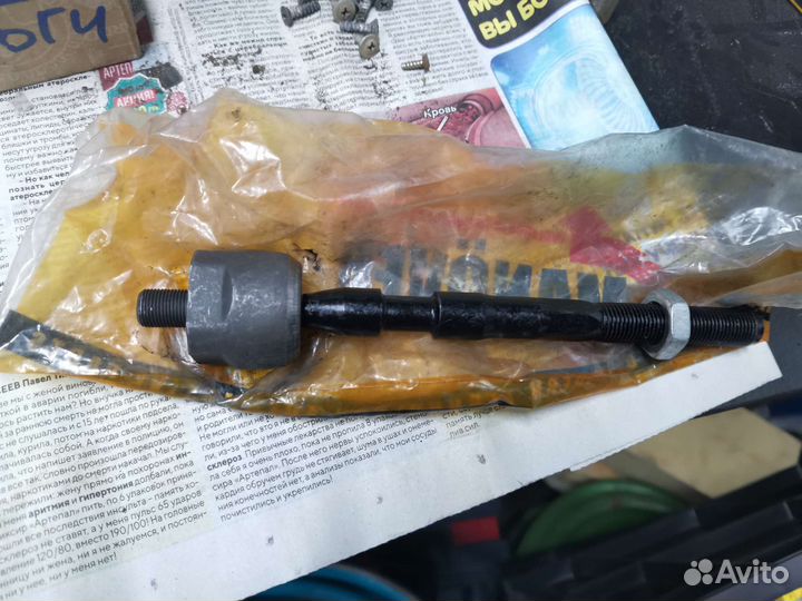 Тяга рулевая renault Logan