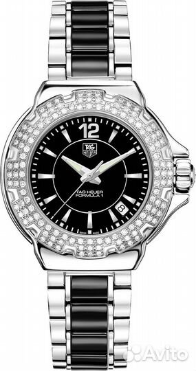 TAG Heuer Formula 1 Steel and Ceramic Full Diamond