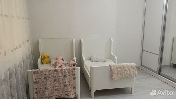 Детская кровать IKEA раздвижная(Бусунге)