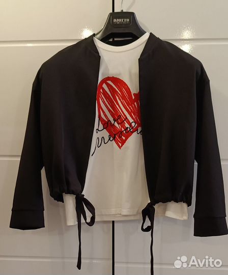 Костюм классический fiffo, 42/ футболка женская