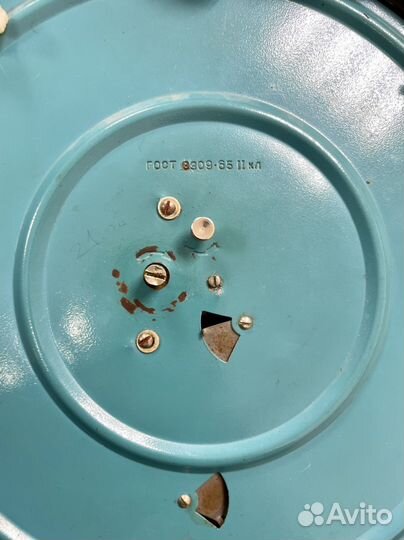 Редкие настенные часы СССР на экспорт majak 1965 г