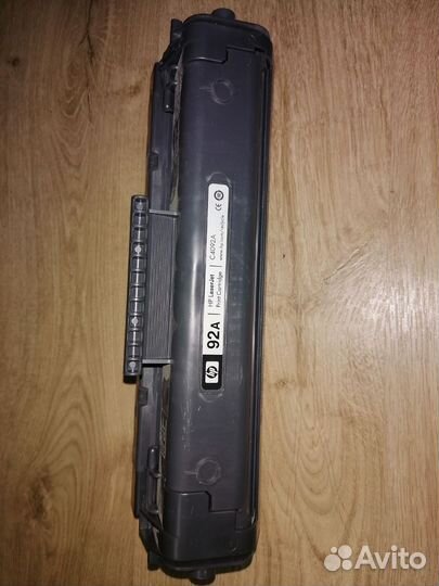 Б/у картриджы и оригинальный новый HP92A C4092A