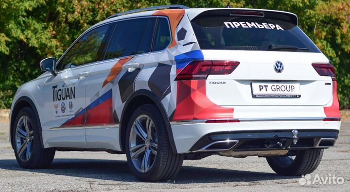 Фаркоп на Volkswagen Tiguan